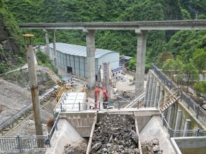 Southeast Asia river pebble crushing production line